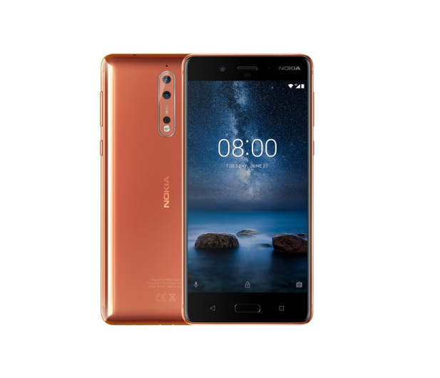 Nokia 8 Dual SIM miedziany - 388596 - zdjęcie